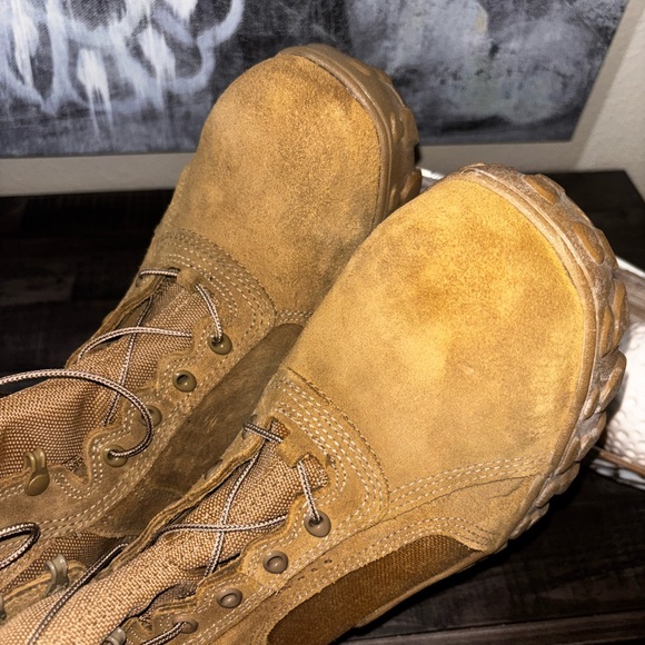 Rocky S2V Tactical Military Boots in Coyote Brown SZ 14 - Picture 4 of 10
